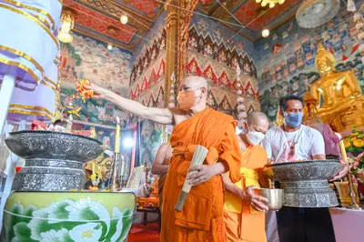 ประมวลภาพพิธีพุทธาภิเษกเหรียญจำปี ปฐมพรหมจตุมหาราชิกา รุ่น ๑ ปี ๒๕๖๔