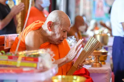 ประมวลภาพพิธีพุทธาภิเษกเหรียญจำปี ปฐมพรหมจตุมหาราชิกา รุ่น ๑ ปี ๒๕๖๔
