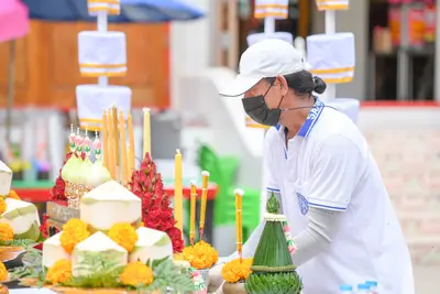 ประมวลภาพพิธีพุทธาภิเษกเหรียญจำปี ปฐมพรหมจตุมหาราชิกา รุ่น ๑ ปี ๒๕๖๔