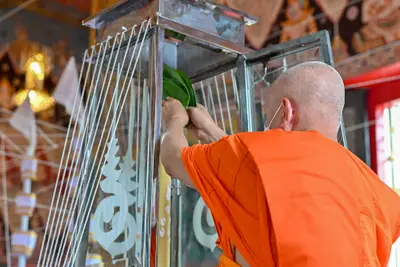 ประมวลภาพพิธีพุทธาภิเษกเหรียญจำปี ปฐมพรหมจตุมหาราชิกา รุ่น ๑ ปี ๒๕๖๔