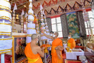 ประมวลภาพพิธีพุทธาภิเษกเหรียญจำปี ปฐมพรหมจตุมหาราชิกา รุ่น ๑ ปี ๒๕๖๔