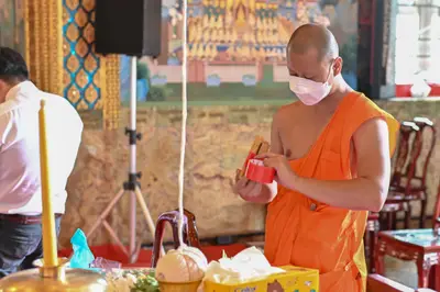 ประมวลภาพพิธีพุทธาภิเษกเหรียญจำปี ปฐมพรหมจตุมหาราชิกา รุ่น ๑ ปี ๒๕๖๔