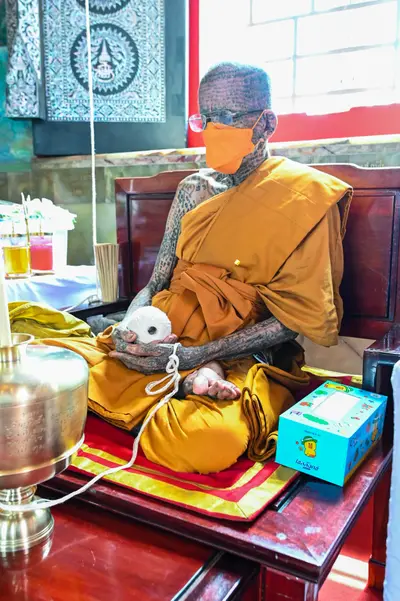 ประมวลภาพพิธีพุทธาภิเษกเหรียญจำปี ปฐมพรหมจตุมหาราชิกา รุ่น ๑ ปี ๒๕๖๔