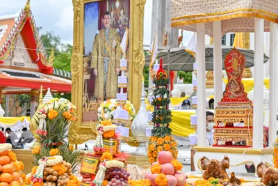 ประมวลภาพพิธีพุทธาภิเษกเหรียญจำปี ปฐมพรหมจตุมหาราชิกา รุ่น ๑ ปี ๒๕๖๔