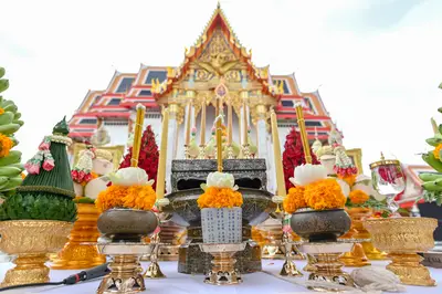 ประมวลภาพพิธีพุทธาภิเษกเหรียญจำปี ปฐมพรหมจตุมหาราชิกา รุ่น ๑ ปี ๒๕๖๔