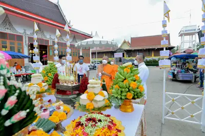 ประมวลภาพพิธีพุทธาภิเษกเหรียญจำปี ปฐมพรหมจตุมหาราชิกา รุ่น ๑ ปี ๒๕๖๔