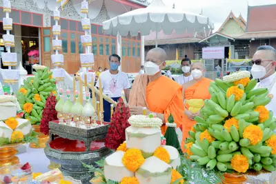 ประมวลภาพพิธีพุทธาภิเษกเหรียญจำปี ปฐมพรหมจตุมหาราชิกา รุ่น ๑ ปี ๒๕๖๔