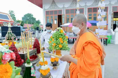 ประมวลภาพพิธีพุทธาภิเษกเหรียญจำปี ปฐมพรหมจตุมหาราชิกา รุ่น ๑ ปี ๒๕๖๔