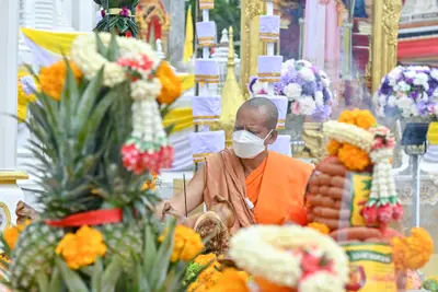 ประมวลภาพพิธีพุทธาภิเษกเหรียญจำปี ปฐมพรหมจตุมหาราชิกา รุ่น ๑ ปี ๒๕๖๔