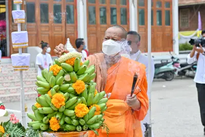 ประมวลภาพพิธีพุทธาภิเษกเหรียญจำปี ปฐมพรหมจตุมหาราชิกา รุ่น ๑ ปี ๒๕๖๔
