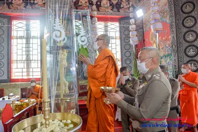 ประมวลภาพพิธีพุทธาภิเษกเหรียญรุ่นพิทักษ์ทรัพย์แสนล้าน วัดจุฬามณี ปี ๒๕๖๔