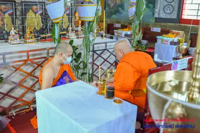 ประมวลภาพพิธีพุทธาภิเษกเหรียญรุ่นพิทักษ์ทรัพย์แสนล้าน วัดจุฬามณี ปี ๒๕๖๔