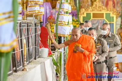 ประมวลภาพพิธีพุทธาภิเษกเหรียญรุ่นพิทักษ์ทรัพย์แสนล้าน วัดจุฬามณี ปี ๒๕๖๔