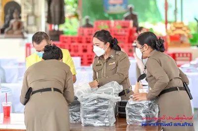 ประมวลภาพพิธีพุทธาภิเษกเหรียญรุ่นพิทักษ์ทรัพย์แสนล้าน วัดจุฬามณี ปี ๒๕๖๔