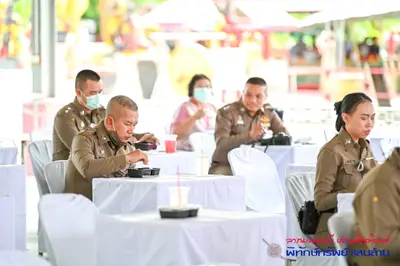 ประมวลภาพพิธีพุทธาภิเษกเหรียญรุ่นพิทักษ์ทรัพย์แสนล้าน วัดจุฬามณี ปี ๒๕๖๔