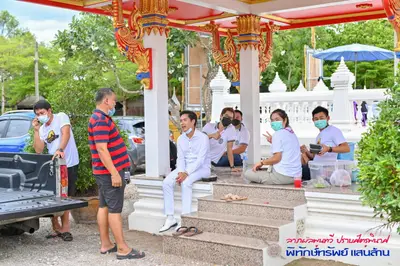 ประมวลภาพพิธีพุทธาภิเษกเหรียญรุ่นพิทักษ์ทรัพย์แสนล้าน วัดจุฬามณี ปี ๒๕๖๔