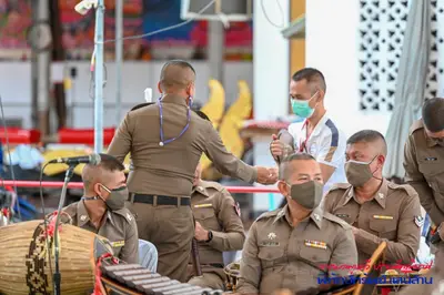 ประมวลภาพพิธีพุทธาภิเษกเหรียญรุ่นพิทักษ์ทรัพย์แสนล้าน วัดจุฬามณี ปี ๒๕๖๔