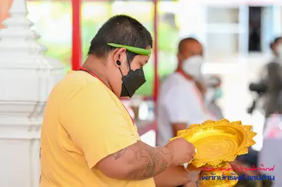 ประมวลภาพพิธีพุทธาภิเษกเหรียญรุ่นพิทักษ์ทรัพย์แสนล้าน วัดจุฬามณี ปี ๒๕๖๔