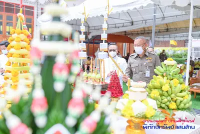 ประมวลภาพพิธีพุทธาภิเษกเหรียญรุ่นพิทักษ์ทรัพย์แสนล้าน วัดจุฬามณี ปี ๒๕๖๔