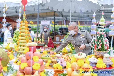 ประมวลภาพพิธีพุทธาภิเษกเหรียญรุ่นพิทักษ์ทรัพย์แสนล้าน วัดจุฬามณี ปี ๒๕๖๔