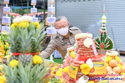 ประมวลภาพพิธีพุทธาภิเษกเหรียญรุ่นพิทักษ์ทรัพย์แสนล้าน วัดจุฬามณี ปี ๒๕๖๔