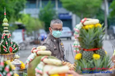ประมวลภาพพิธีพุทธาภิเษกเหรียญรุ่นพิทักษ์ทรัพย์แสนล้าน วัดจุฬามณี ปี ๒๕๖๔
