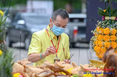 ประมวลภาพพิธีพุทธาภิเษกเหรียญรุ่นพิทักษ์ทรัพย์แสนล้าน วัดจุฬามณี ปี ๒๕๖๔