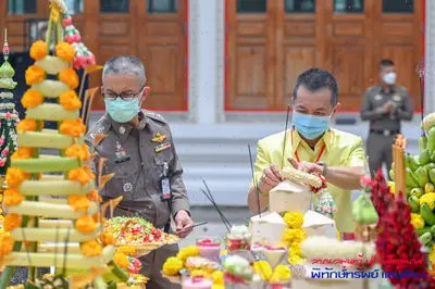 ประมวลภาพพิธีพุทธาภิเษกเหรียญรุ่นพิทักษ์ทรัพย์แสนล้าน วัดจุฬามณี ปี ๒๕๖๔