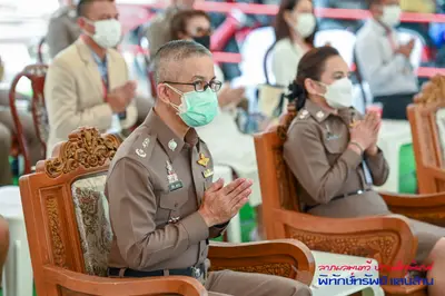 ประมวลภาพพิธีพุทธาภิเษกเหรียญรุ่นพิทักษ์ทรัพย์แสนล้าน วัดจุฬามณี ปี ๒๕๖๔