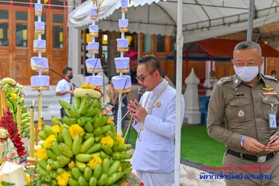 ประมวลภาพพิธีพุทธาภิเษกเหรียญรุ่นพิทักษ์ทรัพย์แสนล้าน วัดจุฬามณี ปี ๒๕๖๔