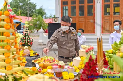 ประมวลภาพพิธีพุทธาภิเษกเหรียญรุ่นพิทักษ์ทรัพย์แสนล้าน วัดจุฬามณี ปี ๒๕๖๔