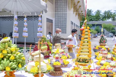 ประมวลภาพพิธีพุทธาภิเษกเหรียญรุ่นพิทักษ์ทรัพย์แสนล้าน วัดจุฬามณี ปี ๒๕๖๔