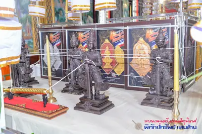 ประมวลภาพพิธีพุทธาภิเษกเหรียญรุ่นพิทักษ์ทรัพย์แสนล้าน วัดจุฬามณี ปี ๒๕๖๔