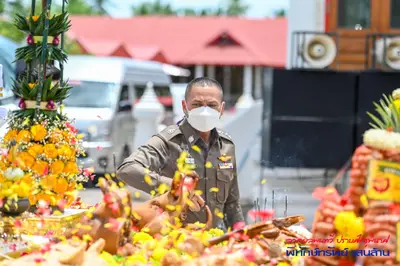 ประมวลภาพพิธีพุทธาภิเษกเหรียญรุ่นพิทักษ์ทรัพย์แสนล้าน วัดจุฬามณี ปี ๒๕๖๔