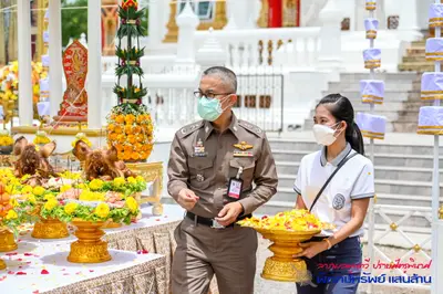 ประมวลภาพพิธีพุทธาภิเษกเหรียญรุ่นพิทักษ์ทรัพย์แสนล้าน วัดจุฬามณี ปี ๒๕๖๔