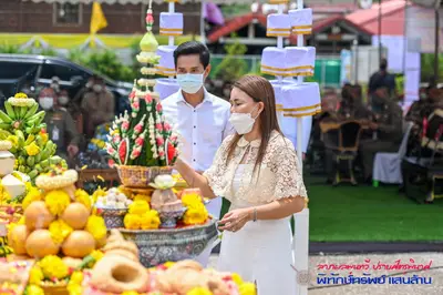 ประมวลภาพพิธีพุทธาภิเษกเหรียญรุ่นพิทักษ์ทรัพย์แสนล้าน วัดจุฬามณี ปี ๒๕๖๔