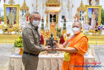 ประมวลภาพพิธีพุทธาภิเษกเหรียญรุ่นพิทักษ์ทรัพย์แสนล้าน วัดจุฬามณี ปี ๒๕๖๔