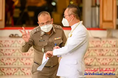 ประมวลภาพพิธีพุทธาภิเษกเหรียญรุ่นพิทักษ์ทรัพย์แสนล้าน วัดจุฬามณี ปี ๒๕๖๔