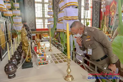 ประมวลภาพพิธีพุทธาภิเษกเหรียญรุ่นพิทักษ์ทรัพย์แสนล้าน วัดจุฬามณี ปี ๒๕๖๔