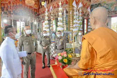 ประมวลภาพพิธีพุทธาภิเษกเหรียญรุ่นพิทักษ์ทรัพย์แสนล้าน วัดจุฬามณี ปี ๒๕๖๔