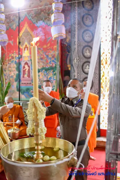ประมวลภาพพิธีพุทธาภิเษกเหรียญรุ่นพิทักษ์ทรัพย์แสนล้าน วัดจุฬามณี ปี ๒๕๖๔