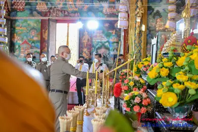 ประมวลภาพพิธีพุทธาภิเษกเหรียญรุ่นพิทักษ์ทรัพย์แสนล้าน วัดจุฬามณี ปี ๒๕๖๔