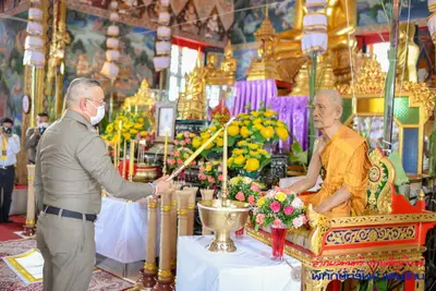 ประมวลภาพพิธีพุทธาภิเษกเหรียญรุ่นพิทักษ์ทรัพย์แสนล้าน วัดจุฬามณี ปี ๒๕๖๔