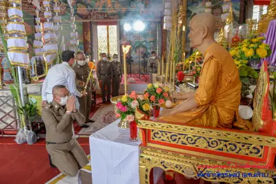 ประมวลภาพพิธีพุทธาภิเษกเหรียญรุ่นพิทักษ์ทรัพย์แสนล้าน วัดจุฬามณี ปี ๒๕๖๔