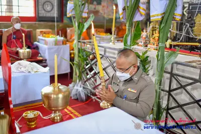 ประมวลภาพพิธีพุทธาภิเษกเหรียญรุ่นพิทักษ์ทรัพย์แสนล้าน วัดจุฬามณี ปี ๒๕๖๔