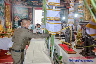 ประมวลภาพพิธีพุทธาภิเษกเหรียญรุ่นพิทักษ์ทรัพย์แสนล้าน วัดจุฬามณี ปี ๒๕๖๔