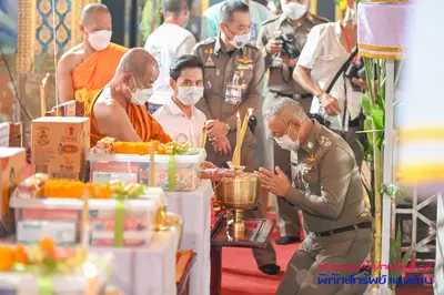 ประมวลภาพพิธีพุทธาภิเษกเหรียญรุ่นพิทักษ์ทรัพย์แสนล้าน วัดจุฬามณี ปี ๒๕๖๔