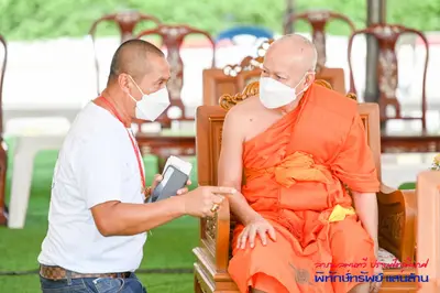 ประมวลภาพพิธีพุทธาภิเษกเหรียญรุ่นพิทักษ์ทรัพย์แสนล้าน วัดจุฬามณี ปี ๒๕๖๔