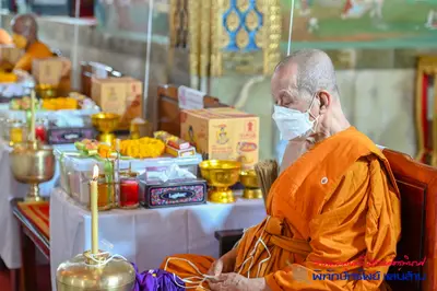 ประมวลภาพพิธีพุทธาภิเษกเหรียญรุ่นพิทักษ์ทรัพย์แสนล้าน วัดจุฬามณี ปี ๒๕๖๔