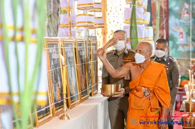 ประมวลภาพพิธีพุทธาภิเษกเหรียญรุ่นพิทักษ์ทรัพย์แสนล้าน วัดจุฬามณี ปี ๒๕๖๔